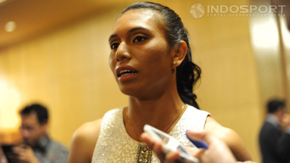 Maria Natalia Londa Copyright: &copy; Ratno Prasetyo/INDOSPORT